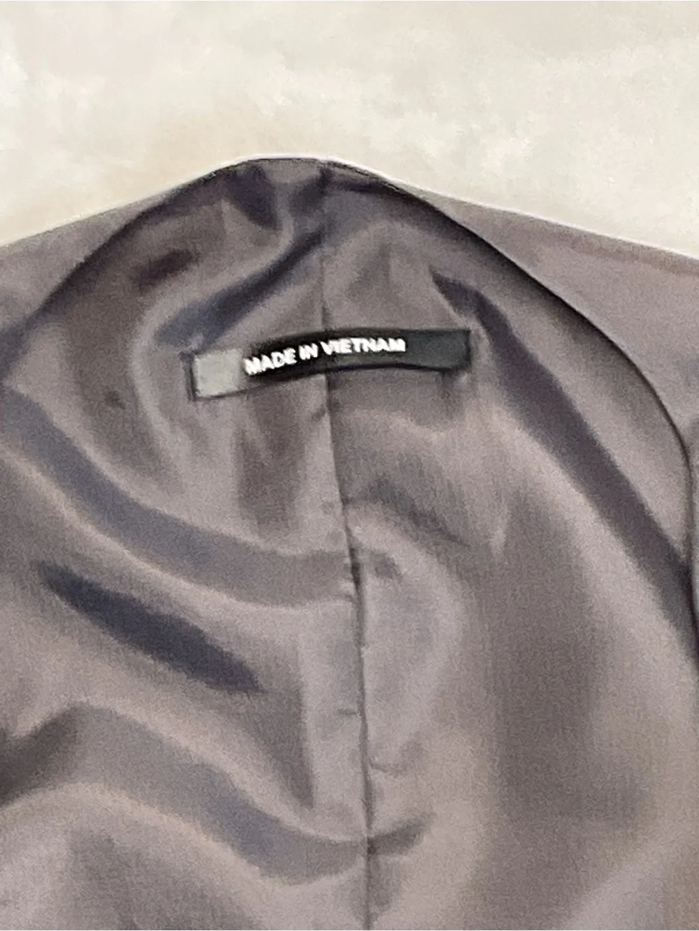 Kenneth Cole Reaction Men's Dark Gray Dress Vest size large